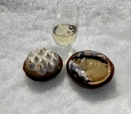 plaisir,neige,gateau