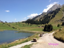 lac des confins,la clusaz