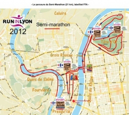 semi-marathon,lyon,course à pied,evian