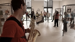 Déambulation dans l'expo photos