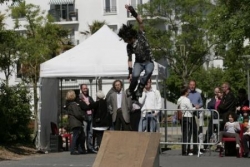 Démonstration de skateboard par TheClan