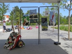 Un occasion d'exposer à nouveau nos Tricot'Ages