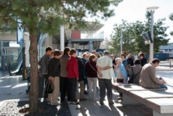 Départ de la balade autour des gares
