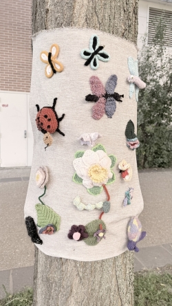 Fleur à papillons