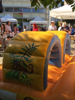 Succès des structures gonflables