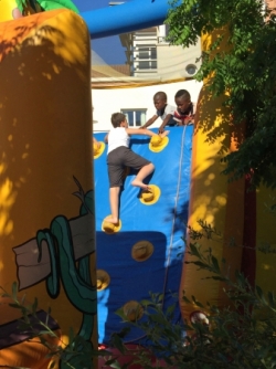 Succès des structures gonflables