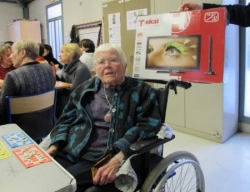 La gagnante du gros lot