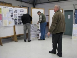 Montage de l'exposition