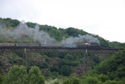 Sur le viaduc de Rouzat