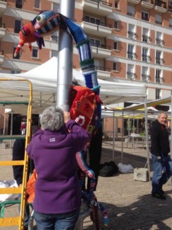 Installation place de l'Union européenne