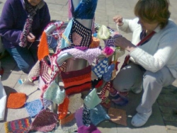 Totem, place de l'Union Européenne