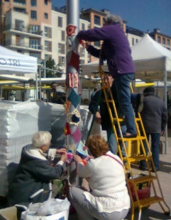 Totem, place de l'Union Européenne