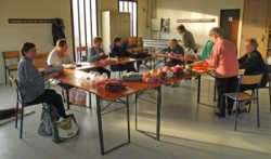 Tricoteuses salle des Graviers