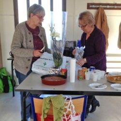 préparation d'anniversaire