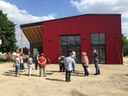 Vers la future halle des Graviers