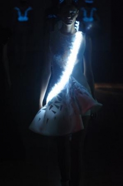In the dark - Light dress
