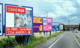 ville,urbanisme,paysage,publicité,pollution