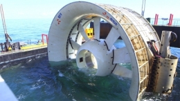 hydrolienne,énergies renouvelables,électricité,environnement,bretagne,paimpol,marées,océans