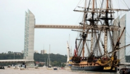 rochefort sur mer,hermione,amérique,histoire,océan,marins