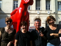 cafés littéraires , Montélimar, Lucille Bordes, Sandrine thévenet, Paola Pigani,Lionel Salaun