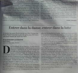 et ils dansaient le dimanche, l'usine nouvelle, Christophe Bys, l'Humanité, Sophie Joubert,