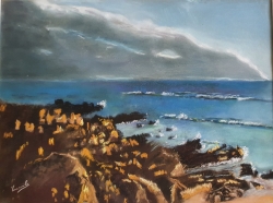 Plage à Lanzarotte