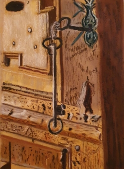 Porte à la clé