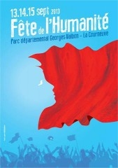 l'humanité, austérité, Patric Le Hyaric, la courneuve, fête de l'Humanité 2013