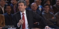 l'humanité,pcf,front de gauche,jean-luc mélenchon,france télévisions,chronique médiatique de claude baudry,david pujadas,louis laforge,patricia loison