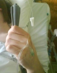 Perf et pompe à morphine.JPG
