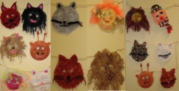 bricolage, masque, carnaval