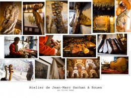 olivier gomez,photographe corse,luthier sarhan,rouen
