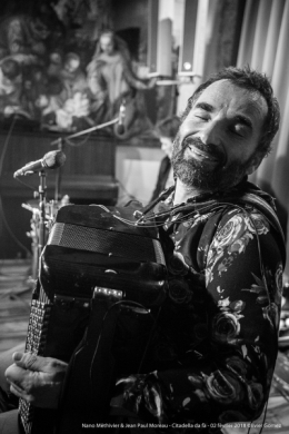 olivier gomez,photographe corse,jean paul moreau,concert,accordeon,batterie,citadella da fa,nano methivier
