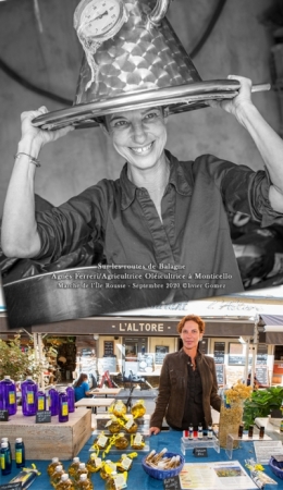 olivier gomez,photographe corse,marche ile rousse,agnes ferreri,agricultrice,oleicultrice,monticello,oti,ile rousse,balagne