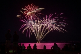 olivier gomez,photographe corse,feu d'artifice,algajola,restaurant casarena