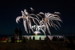 olivier gomez,photographe corse,feu d'artifice,algajola,restaurant casarena