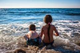 olivier gomez photographe corse enfants plage corse balagne