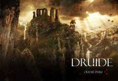 Druide, Olivier Peru, héroic fantasy, noir de chez noir, ces druides là auraient dû boire de la potion magique!