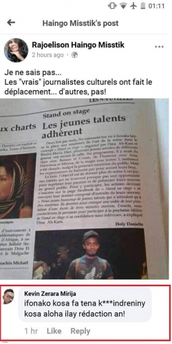 journalisme, Les Nouvelles, Daniele Holy, Madagascar