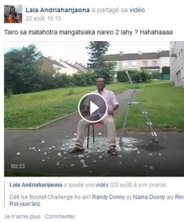 Ice bucket challenge madagascar, Ice bucket challenge, Madagascar