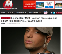 Matt Houston, musique,  madagascar, rnb