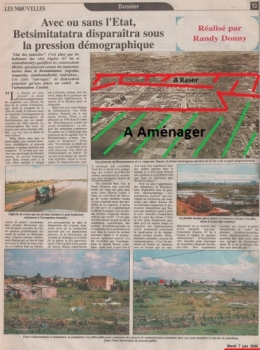 Antananarivo, Randy Donny, randydoit, Betsimitatatra, plan d'urbanisme, Madagascar, Tananarive, 67 ha
