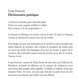 poème, écritre, recueil de poésie, édition