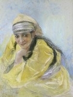 lucien-levy-dhurmer-portrait-de-jeune fille Marrakech.jpg