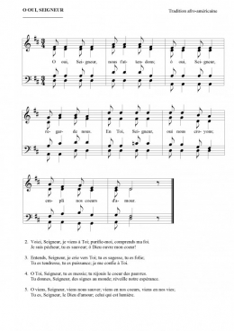 chorale,chant,musique afro-américaine,negro spirituals,gospel