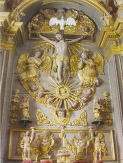 Partie centrale du Maître-autel