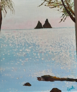 "Aube à St Mandrier"