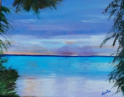 "Fin de journée à Moorea"
