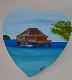 "Notre nid d'Amour à Bora Bora "