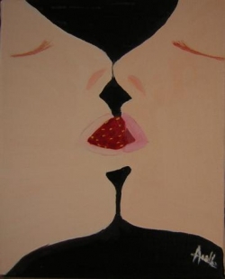 "Le baiser à la fraise"